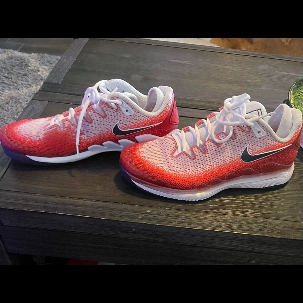 Mens Nike Vapor Max tennis shoes 9.5 only worn 5 times.